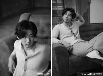 Yoon Kye Sang для Marie Claire March 2017