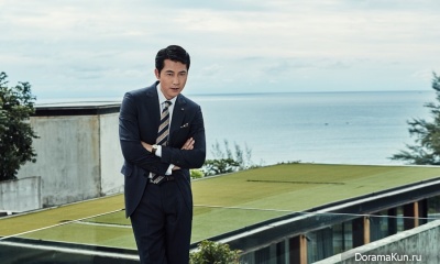 Jung Woo Sung для Bruno Baffi F/W 2017