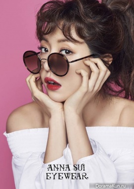Park Han Byul для Anna Sui Eyewear Collection 2017