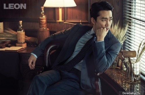 Song Seung Heon для Leon 2017 Vol. 62