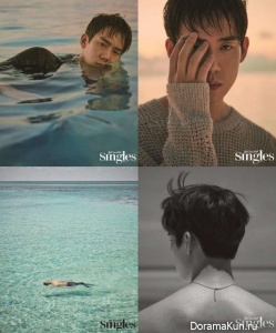 Yoo Yeon Seok для Singles April 2017