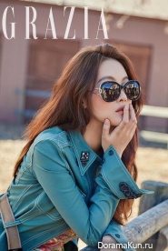 Oh Yeon Seo для Grazia April 2017