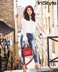 Lee Si Young для InStyle April 2017