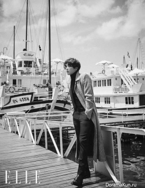 Jung Yong Hwa для ELLE October 2017