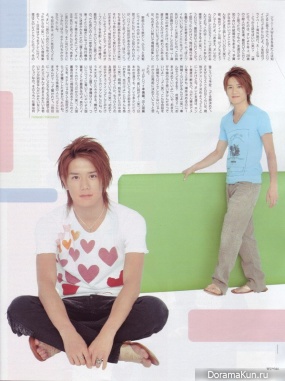 Tackey & Tsubasa для Wink up August 2006