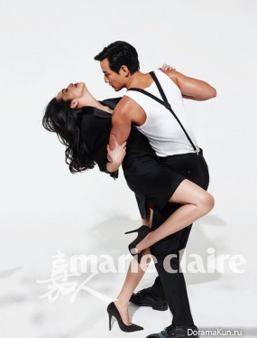 Daniel Wu и Yao Chen для Marie Claire December 2013