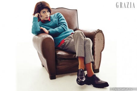 Haruma Miura для GRAZIA October 2013