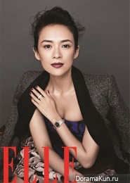 Zhang Ziyi для Elle October 2013
