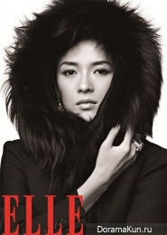 Zhang Ziyi для Elle October 2013