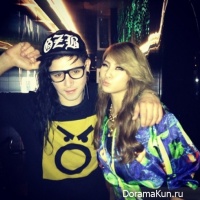 Skrillex и CL