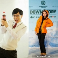 Yoo Jae Suk and Suzy
