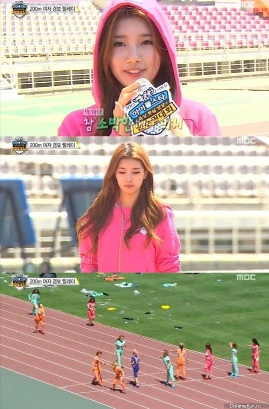 Сюзи из miss A на Idol Star Athletics Championships