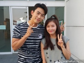Taecyeon and Ha Ji Won