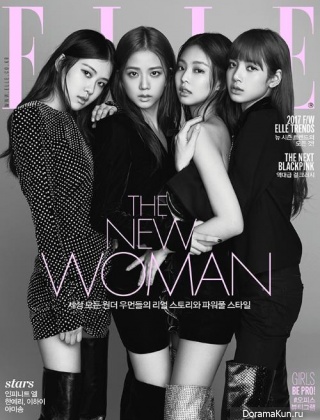 BLACKPINK для Elle August 2017