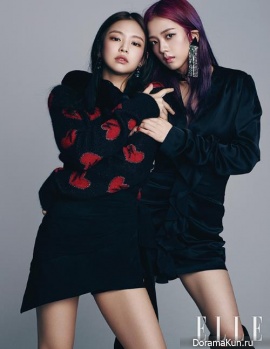 BLACKPINK для Elle August 2017