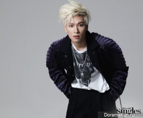Cross Gene для Singles February 2017
