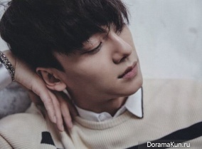 Chen (EXO) для Singles March 2017