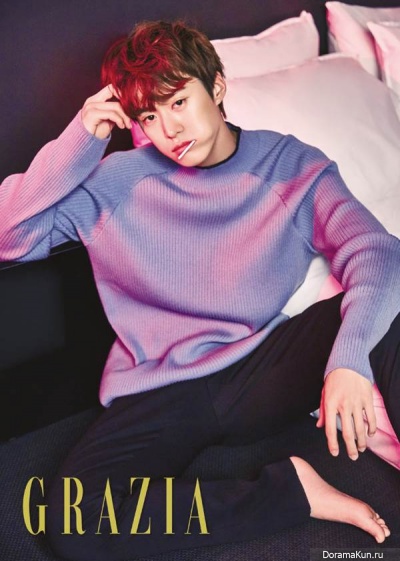 Gong Myung для Grazia December 2016