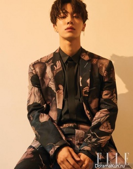 Kikwang (Highlight) для Elle September 2017