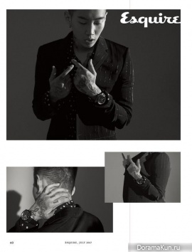 Jay Park для Esquire July 2017