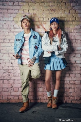 Jay Park, Heize для NBA Style 2017 S/S