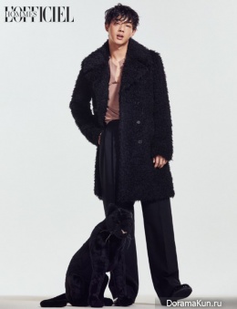 Ji Soo для L'Officiel Hommes December 2016