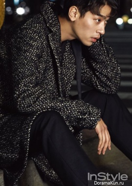 Kang Ha Neul, Park Jung Min для InStyle February 2017