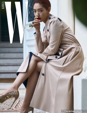 Park Shin Hye для W Korea August 2017
