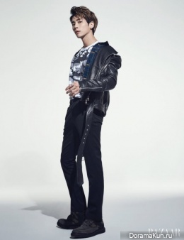 SHINee (Jonghyun) для Harper's Bazaar December 2016