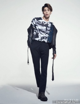 SHINee (Jonghyun) для Harper's Bazaar December 2016