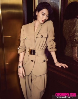 Shin Min Ah для Cosmopolitan June 2017