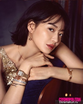 Shin Min Ah для Cosmopolitan June 2017
