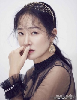 Uhm Ji Won для Marie Claire August 2017
