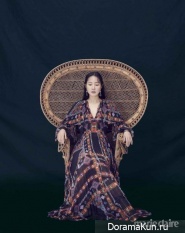 Uhm Ji Won для Marie Claire August 2017