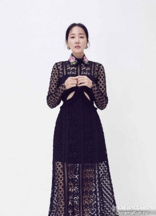 Uhm Ji Won для Marie Claire August 2017