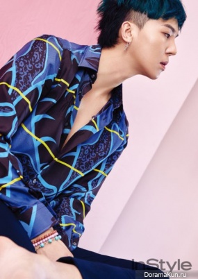 Mino (Winner) для InStyle May 2017