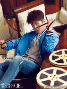 Yang Yang для L'Officiel Hommes August 2017