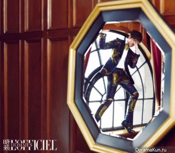 Yang Yang для L'Officiel Hommes August 2017