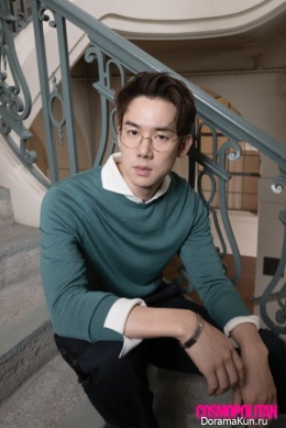Yoo Yeon Seok для Cosmopolitan March 2017