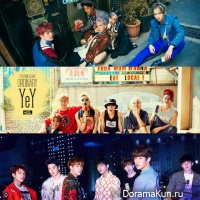 SHINee, BEAST, INFINITE