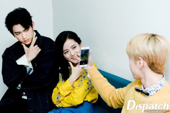 Jinyoung, Jisoo, Doyoung