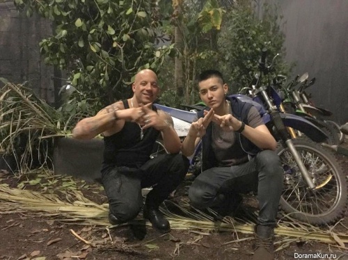 Vin Diesel and Kris