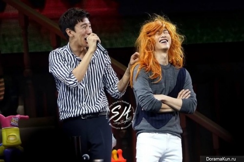 Lee Kwang Soo and Song Joong Ki