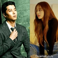 Jiyeon and Lee Dong Gun