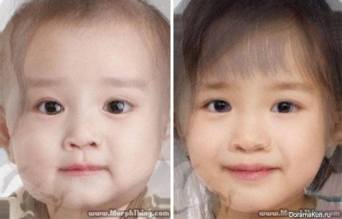 Rain and Kim Tae Hee babies