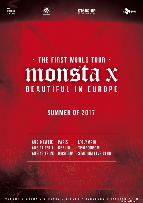 MONSTA X in Russian