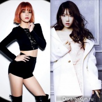 Jimin and Taeyeon