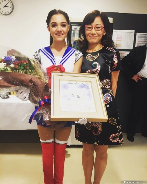 Evgeniya Medvedeva, Naoko Takeuchi