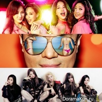 miss A & Park Jin Young & EXID