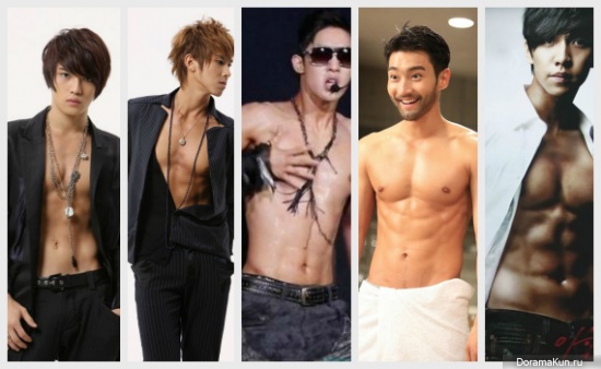 Siwon Lee Seung Gi Kim Hyun Joong Yunho Jaejoong